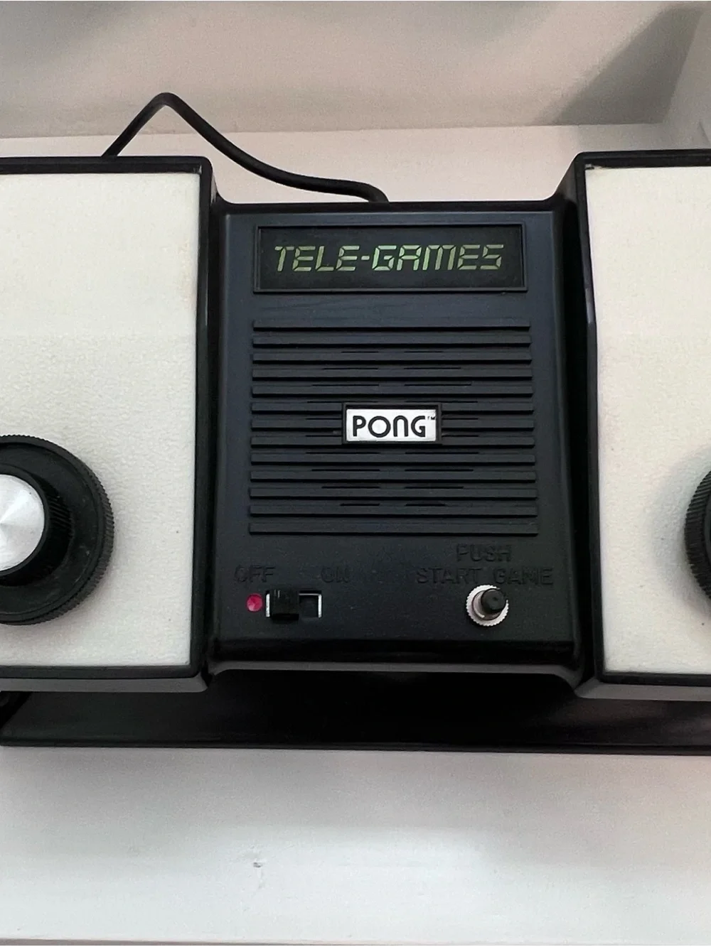 Sears Tele-Games home video game Pong console.